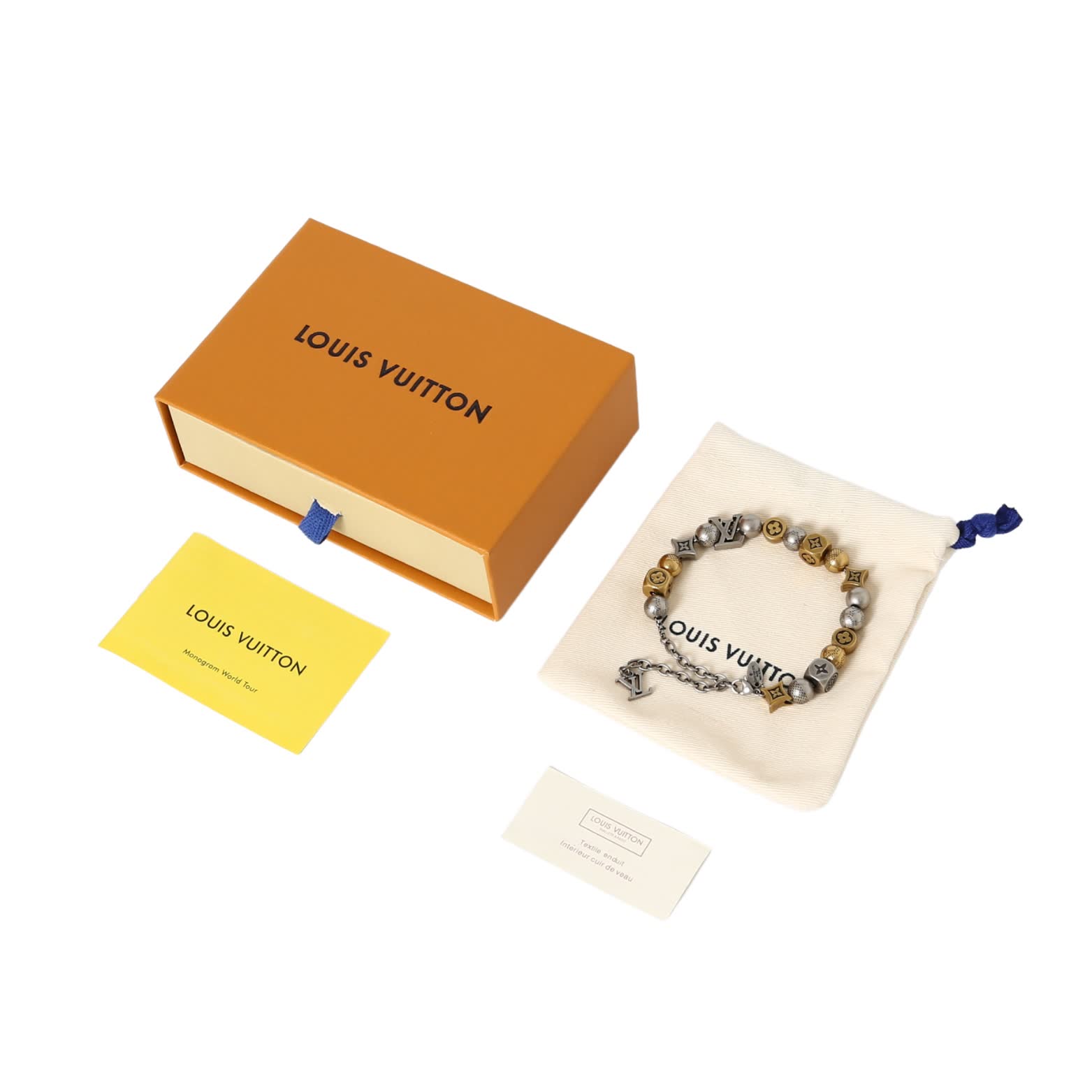 Louis Vuitton Monogram World Tour Bracelet-M1302A
